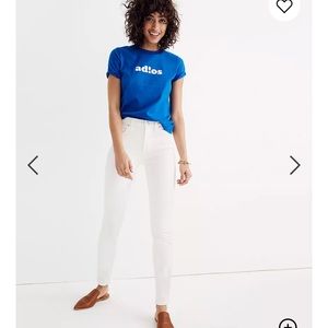 Madewell 9” High Rise Skinny Jeans